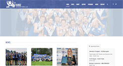 Desktop Screenshot of anuafc.com.au